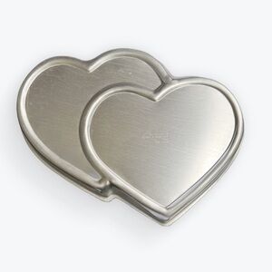Vintage Wilton Double Heart Cake Pan